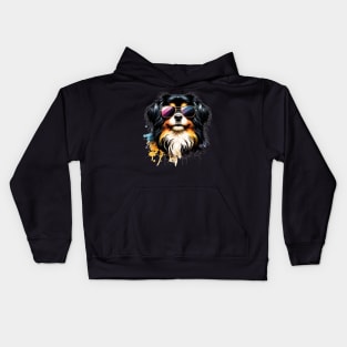 Cool Tibetan Spaniel Kids Hoodie